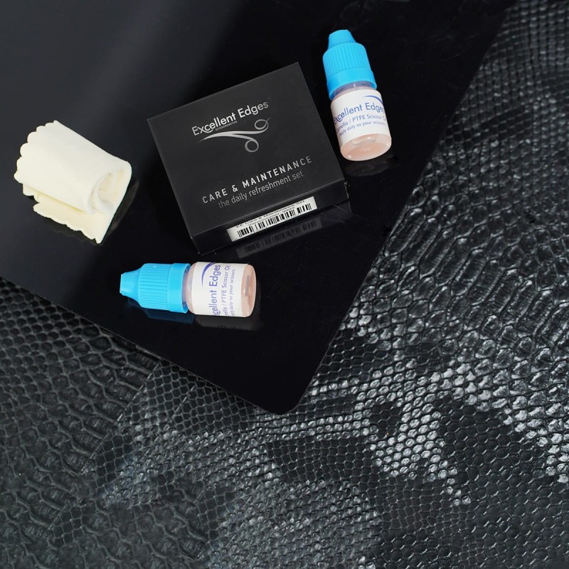 EXCELLENT EDGES - Zestaw do pielęgnacji nożyczek