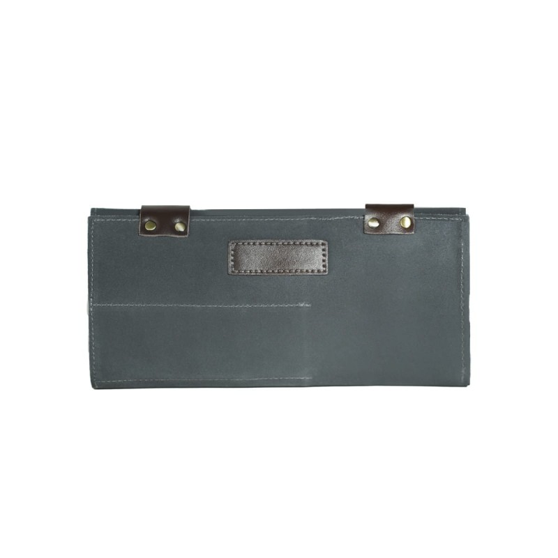 EXCELLENT EDGES Scissor Wrap Grey - Etui do nożyczek zawijane szare