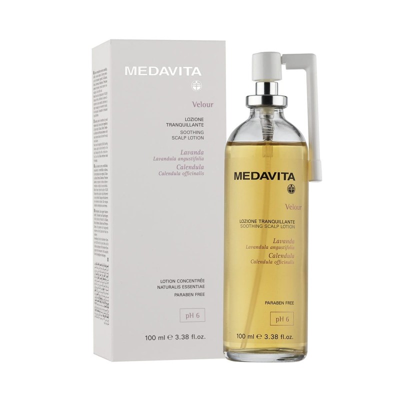 MEDAVITA Velour Lozione Tranquillante 100ml - Tonik lotion kojący do wrażliwej skóry głowy