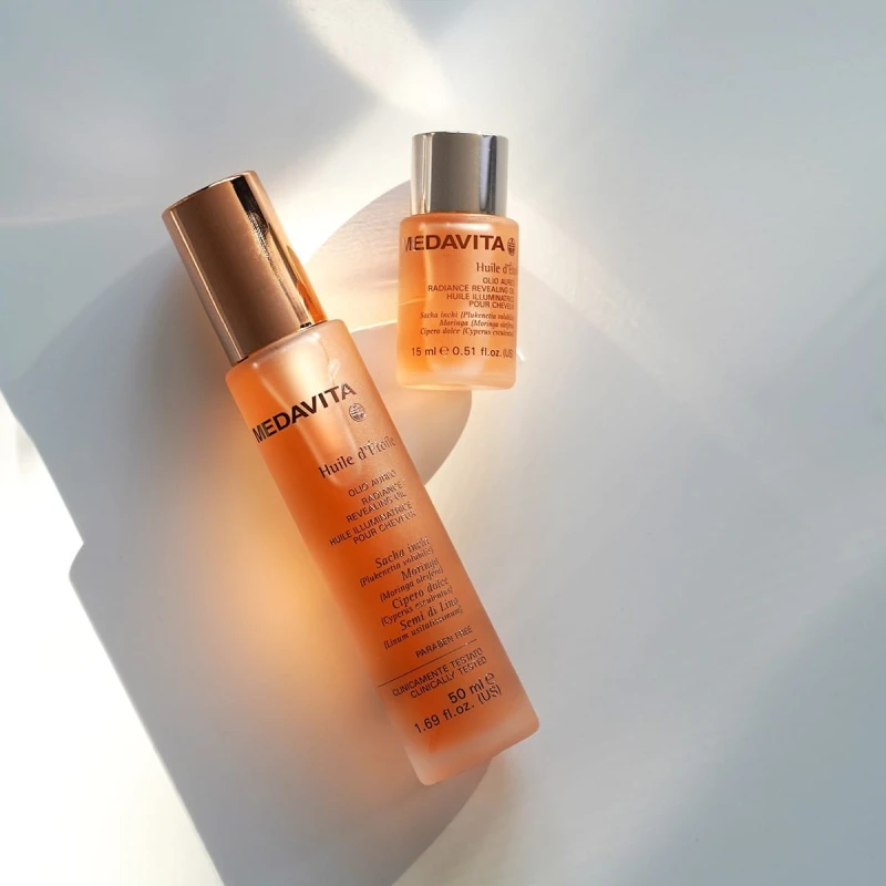 MEDAVITA Radiance Revealing Oil 15 ml - blask w podróżnym formacie