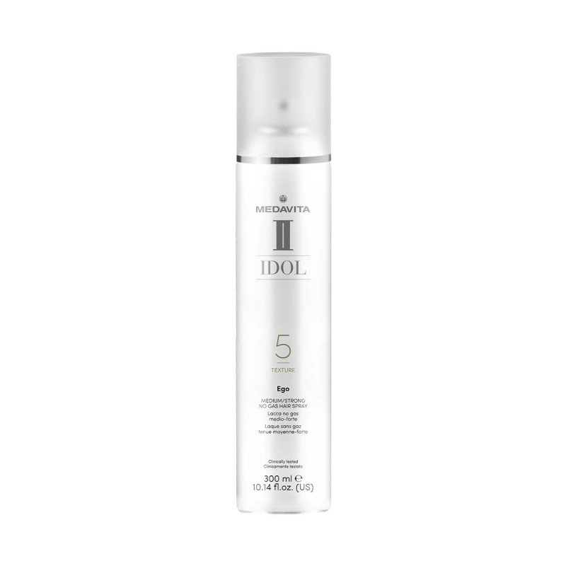 MEDAVITA IDOL Ego Medium/Strong No Gas Hair Spray 300ml - Lakier do włosów w aerozolu o średnim/mocnym utrwaleniu