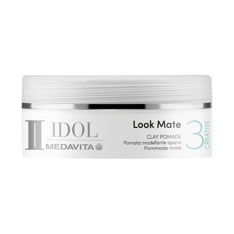 MEDAVITA IDOL Look Mate Clay Pomade 100ml - Pomada o matowym wykończeniu oraz średnim utrwaleniu