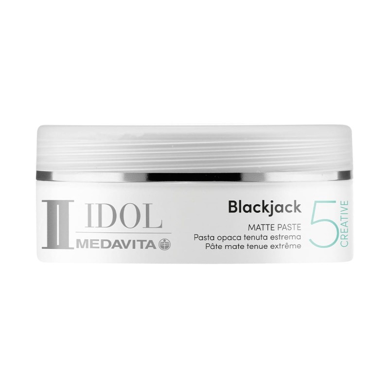 MEDAVITA IDOL Blackjack Matte Paste 100ml  - Matowa pasta o ekstremalnym utrwaleniu