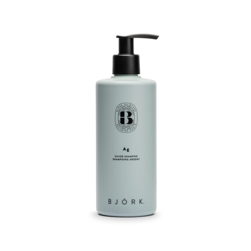 BJORK AG Silver Shampoo 300ml - Szampon niwelujący żółte odcienie