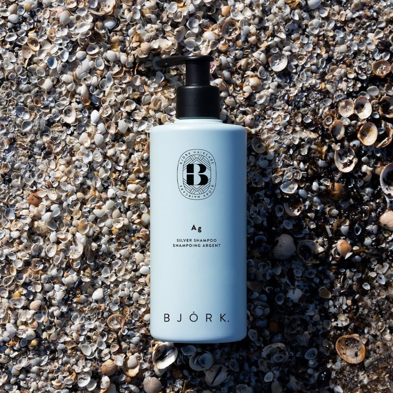 BJORK AG Silver Shampoo 300ml - Szampon niwelujący żółte odcienie