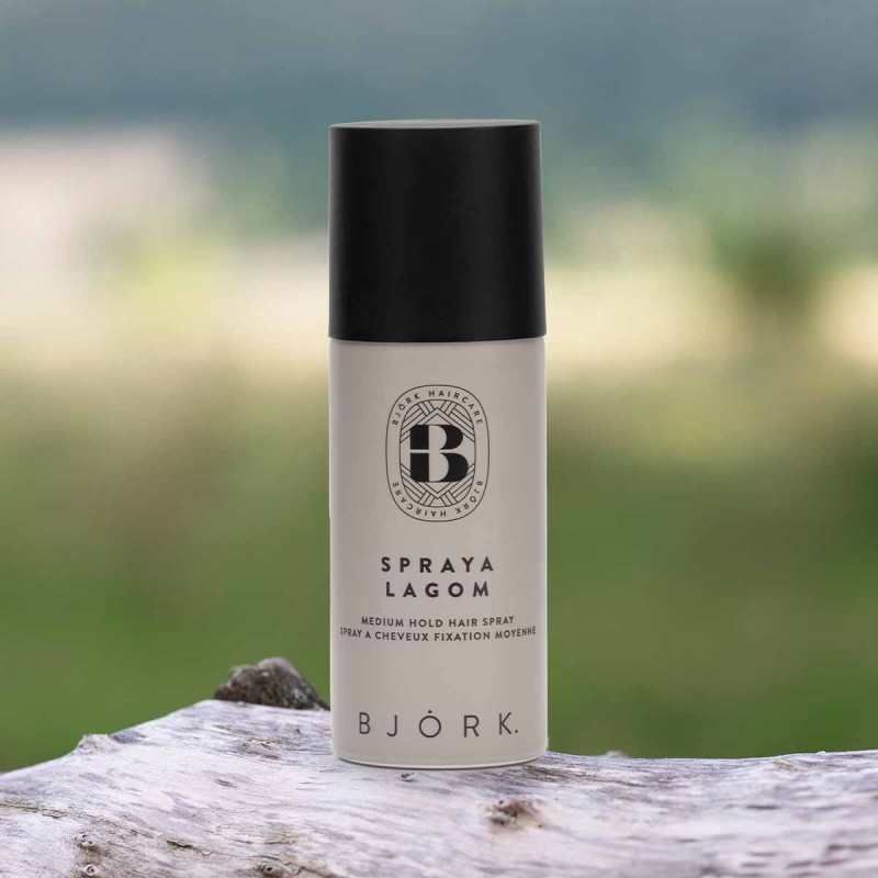 BJORK Spraya Lagom Medium Hold Hairspray 100ml - Średnio utrwalający spray do włosów