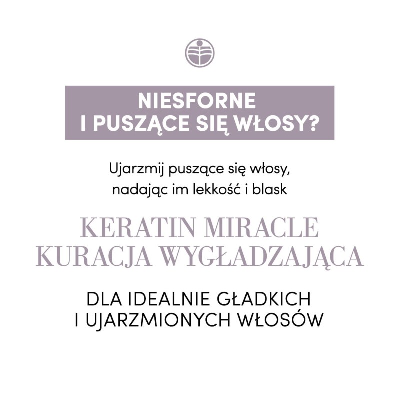 Kuratin Miracle Kuracja wygładzająca