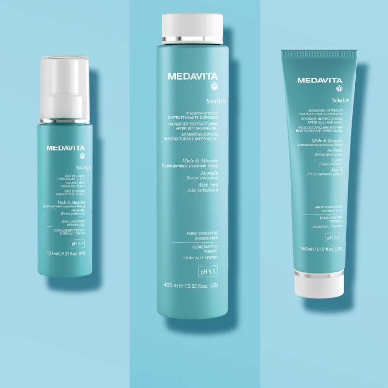 Produkty do włosów Medavita Solarich