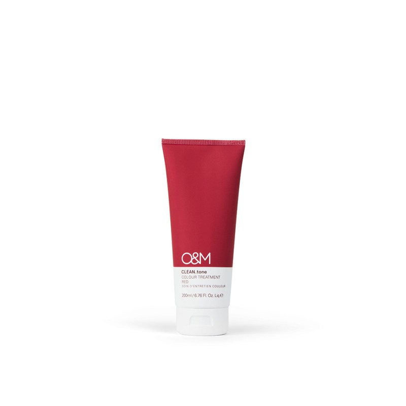 O&M CLEAN.Tone Red Color Treatment 200ml - Czerwona maska koloryzująca