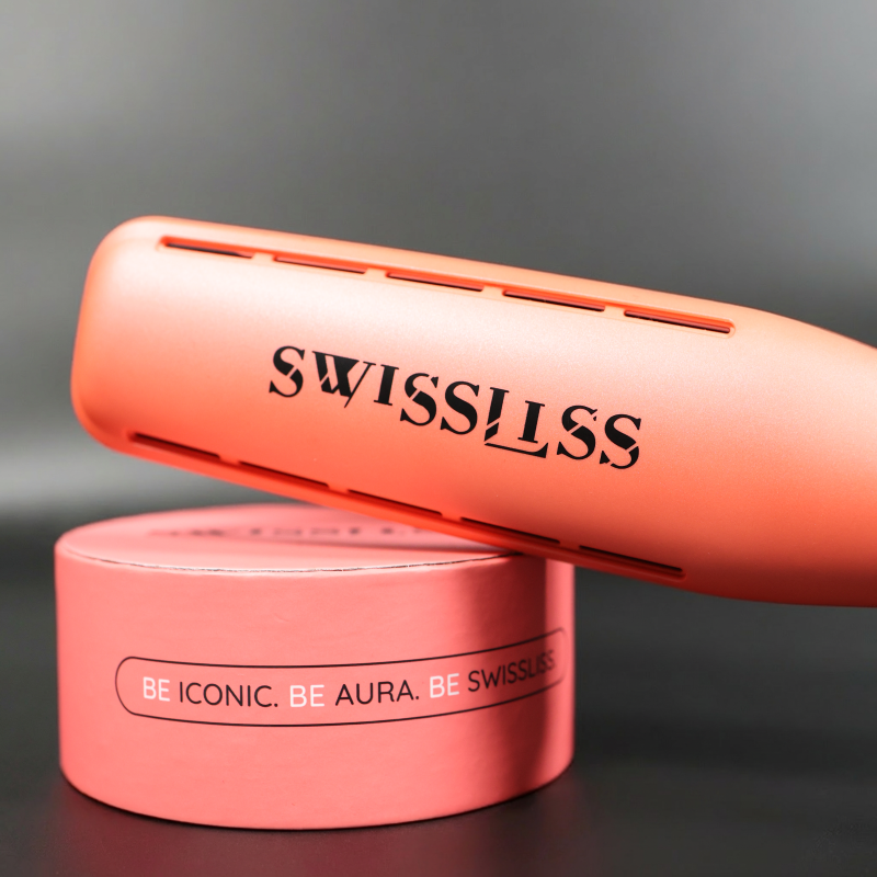 SWISSLISS AURA Iconic Love Collection 2 in 1 Dryer Straightener Coral 2.png