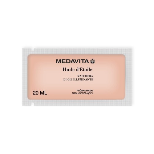 MEDAVITA Huile d'Etoile Maschera Di Oli Illuminante 20ml - Maska do olejowania każdego rodzaju włosów nabłyszczająca (próbka)