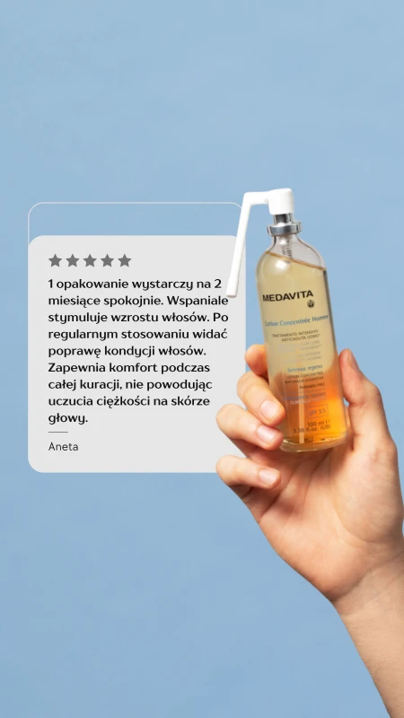 Lotion Concentree opinia: "1 opakowanie wystarczy na 2 miesiące"
