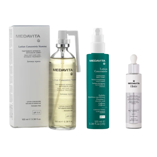 Zestaw Lotion concentre Homme + Daily tonic + Elisier