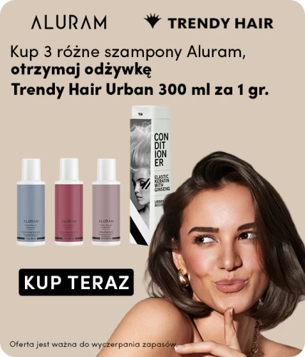 Zestaw szamponów Aluram + odżywka Trendy Hair 3+1