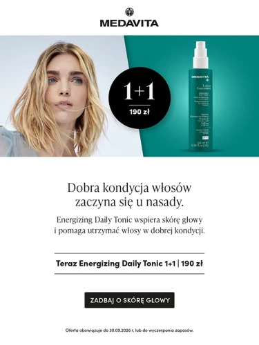 MEDAVITA Energizing Daily Tonic - tonik wzmacniający do skóry głowy 100 ml