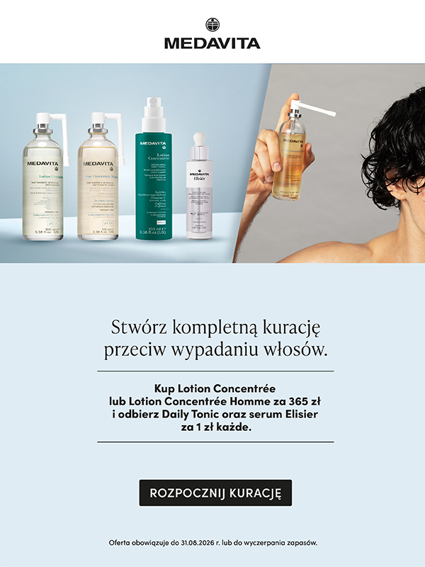 Lotion concentre lub LC homme + daily tonic lub elisier za 1 zł Bea Beleza