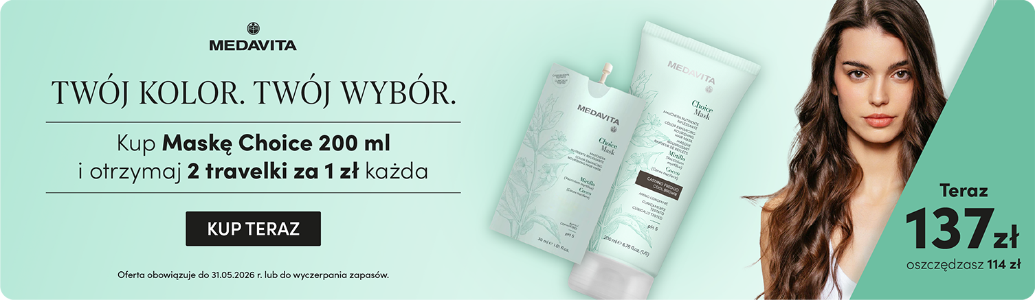 Zestaw Choice: duża maska + 2 mini w super cenie! Bea Beleza