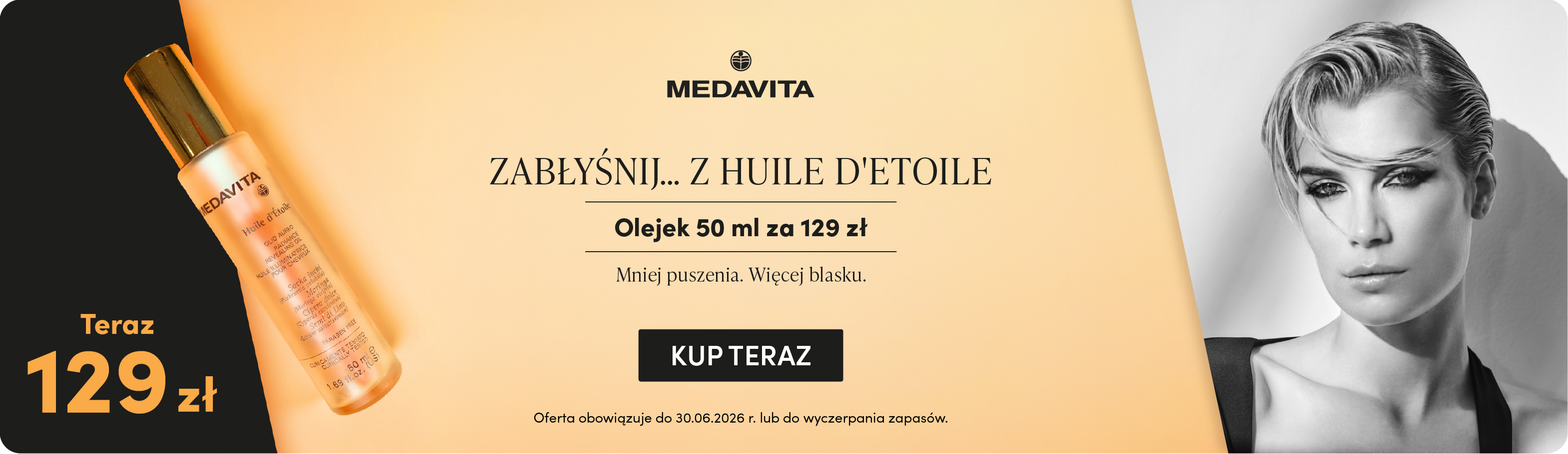 Promocja Czerwiec: Olejek Huile D'Etoile 129 zł Bea Beleza