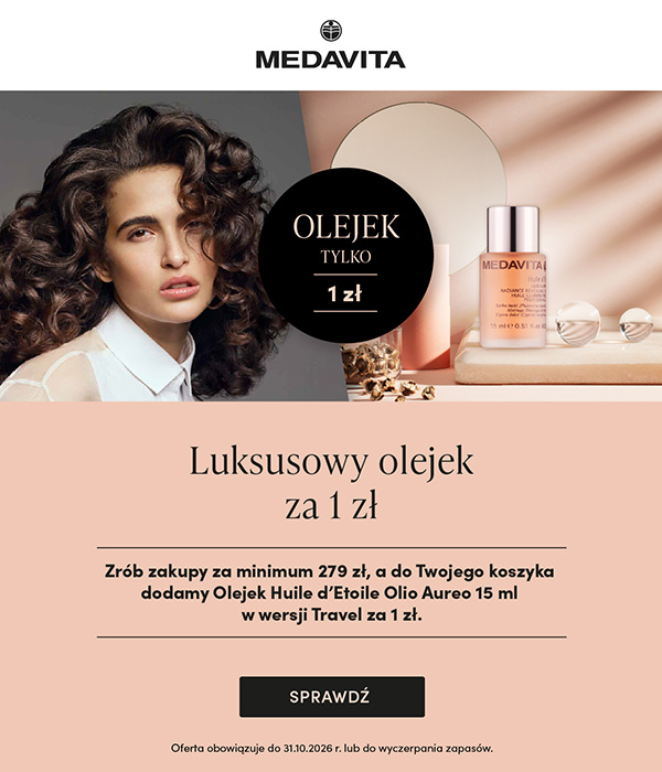Gratis za 279 zł w kosztuku medavita Bea Beleza