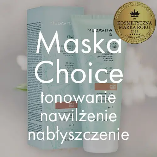 Maska Choice tonowanie nawilżenie nabłyszczenie Bea Beleza